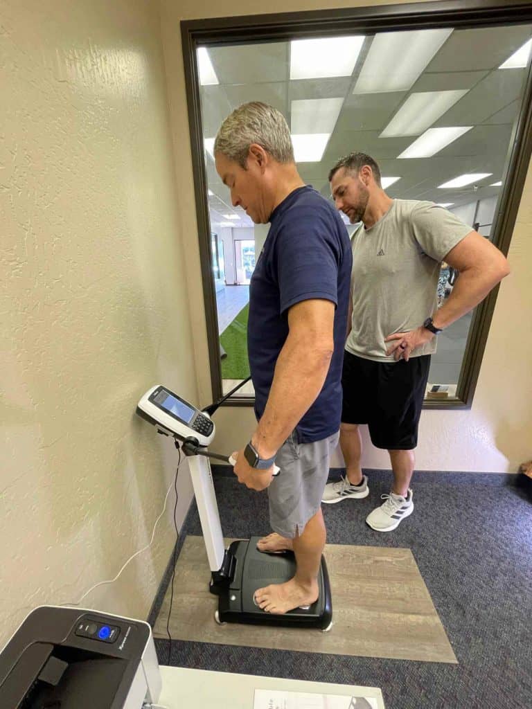 Whole Body Composition testing